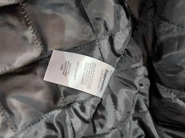 Supreme big logo chenille varsity jacket