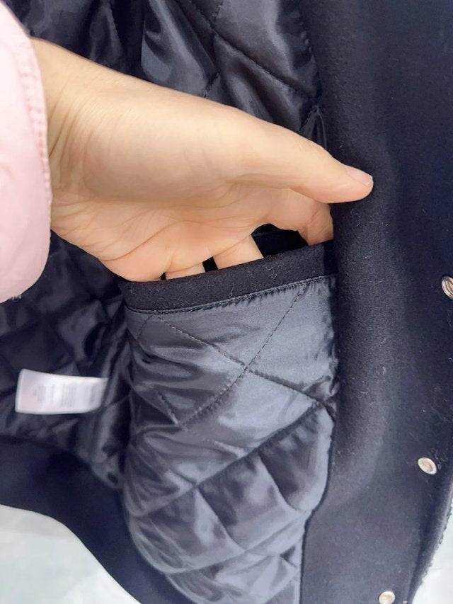 Supreme big logo chenille varsity jacket