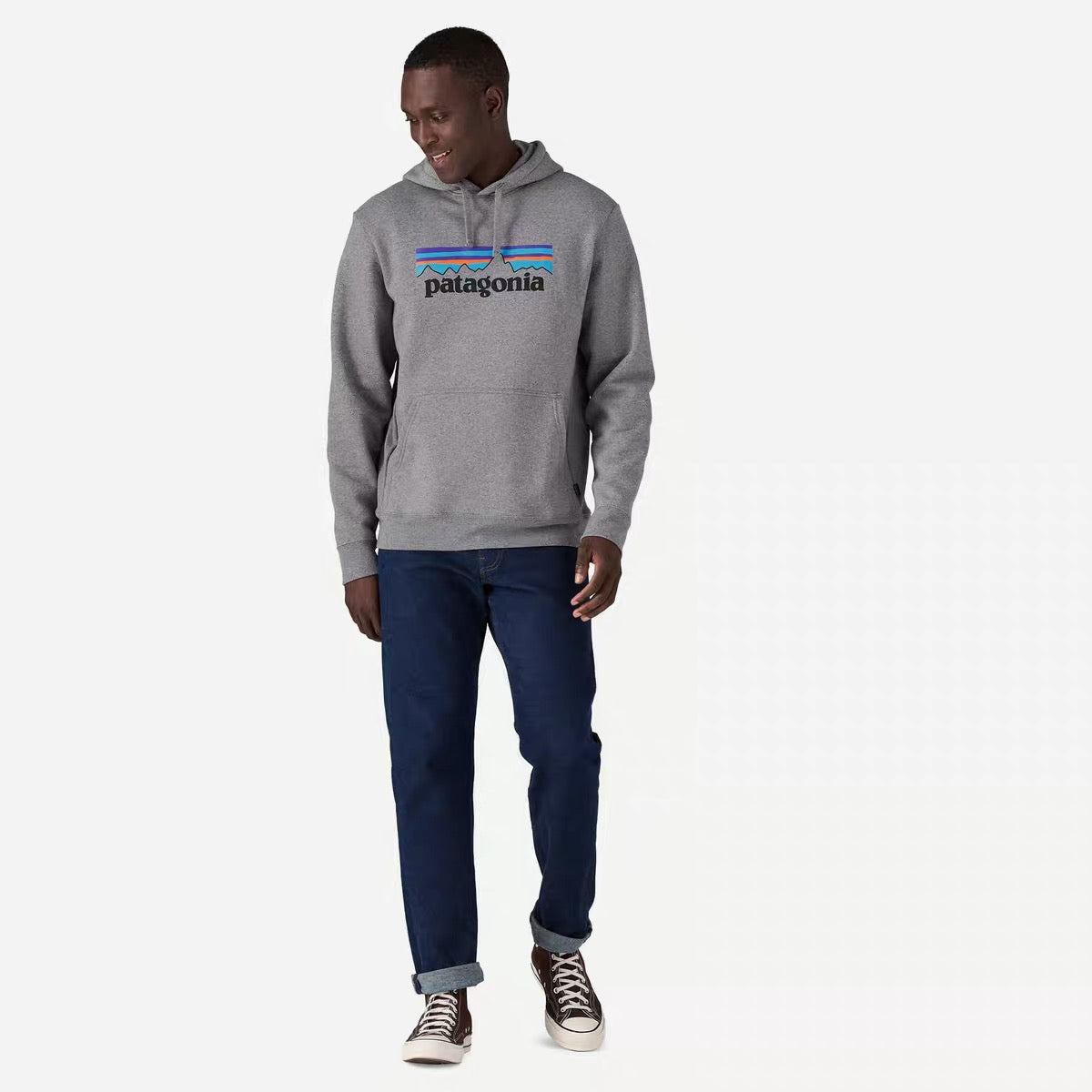 Patagonia logo hoodies