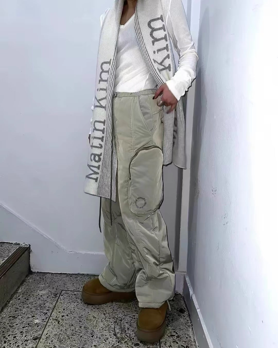 Matin Kim 針織頸巾