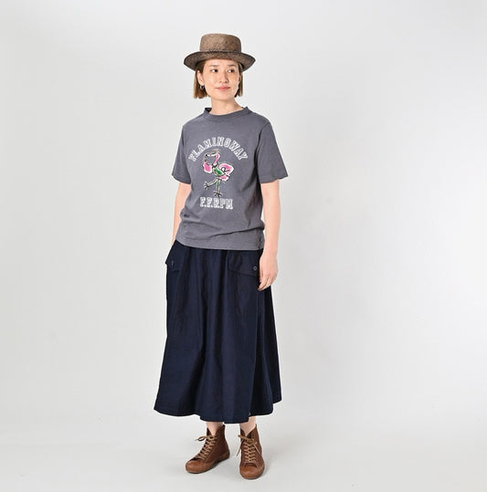 45R bird pattern tee