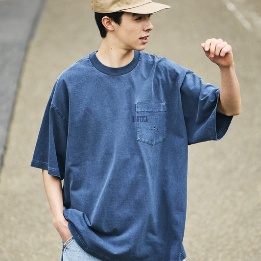 Nautica 洗水pocket tee