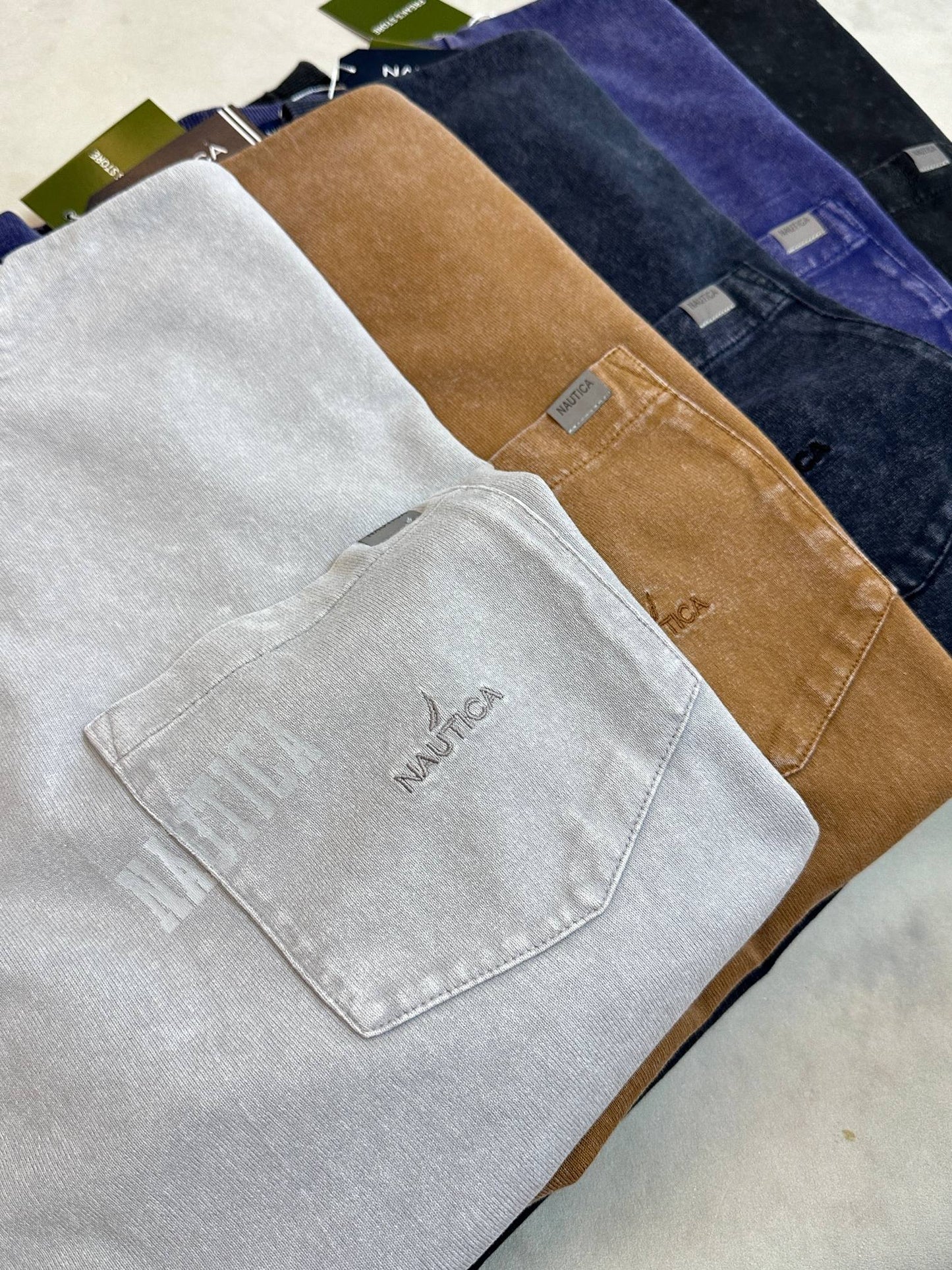 Nautica 洗水pocket tee