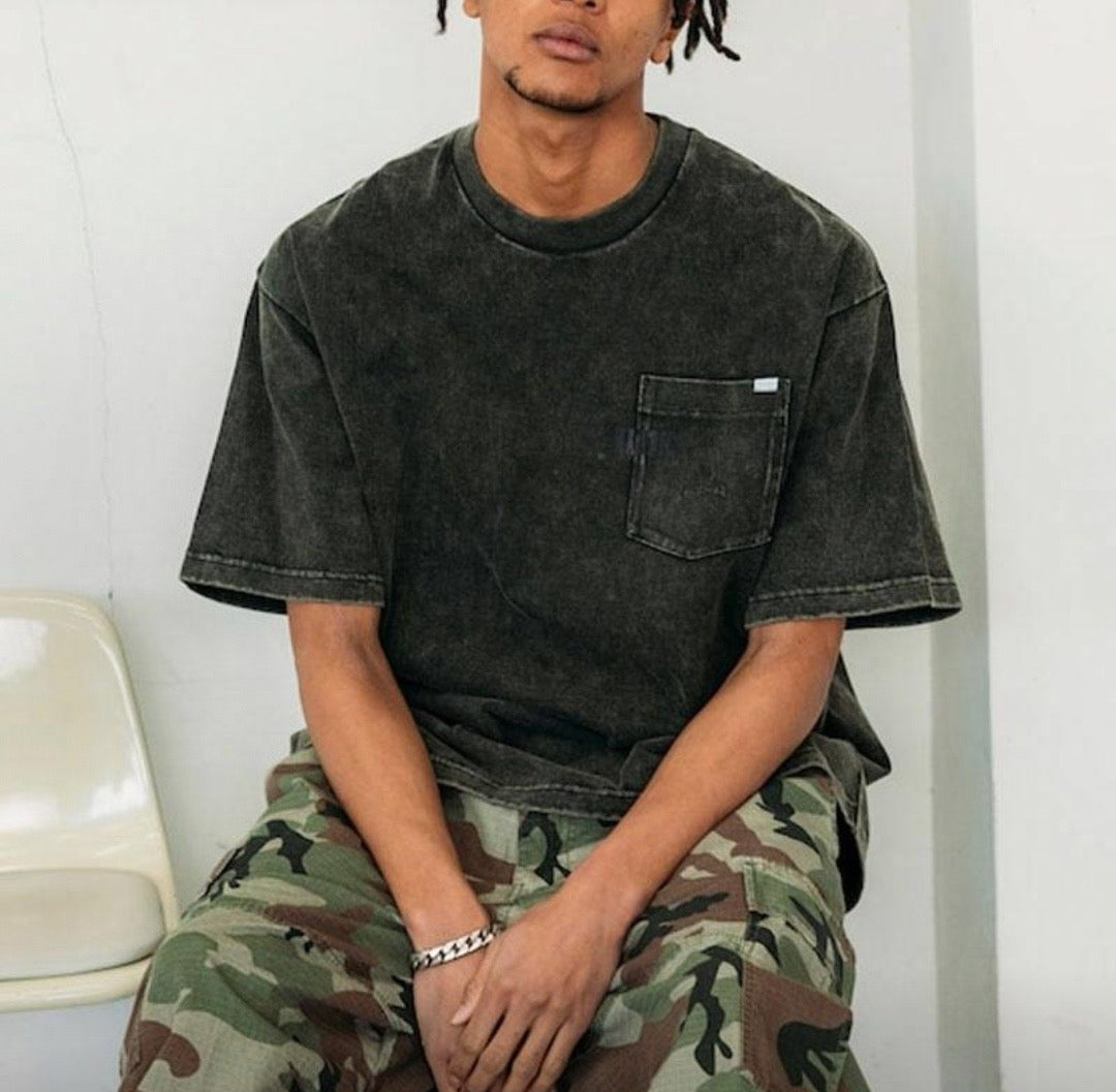 Nautica 洗水pocket tee