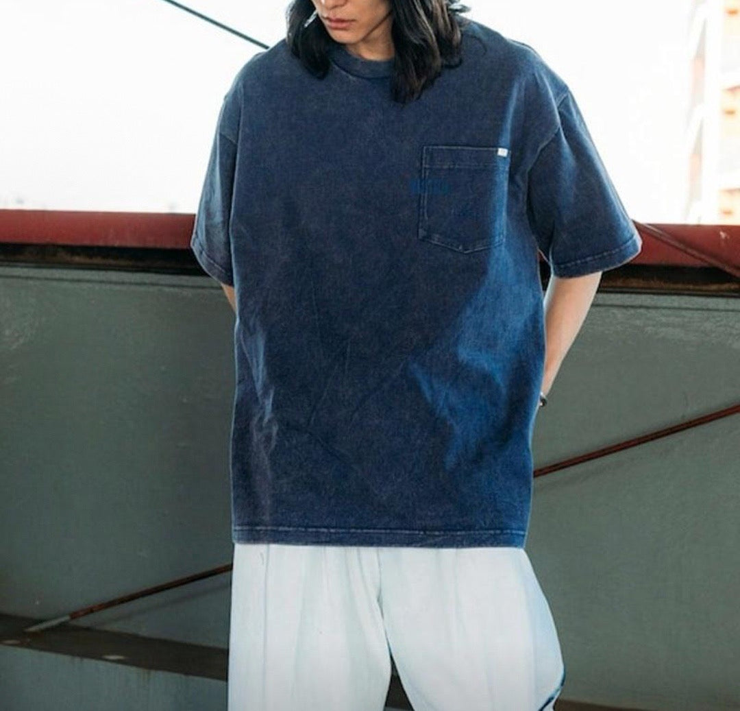 Nautica 洗水pocket tee