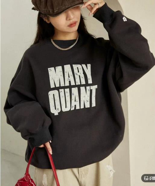 Mary quant logo 衛衣