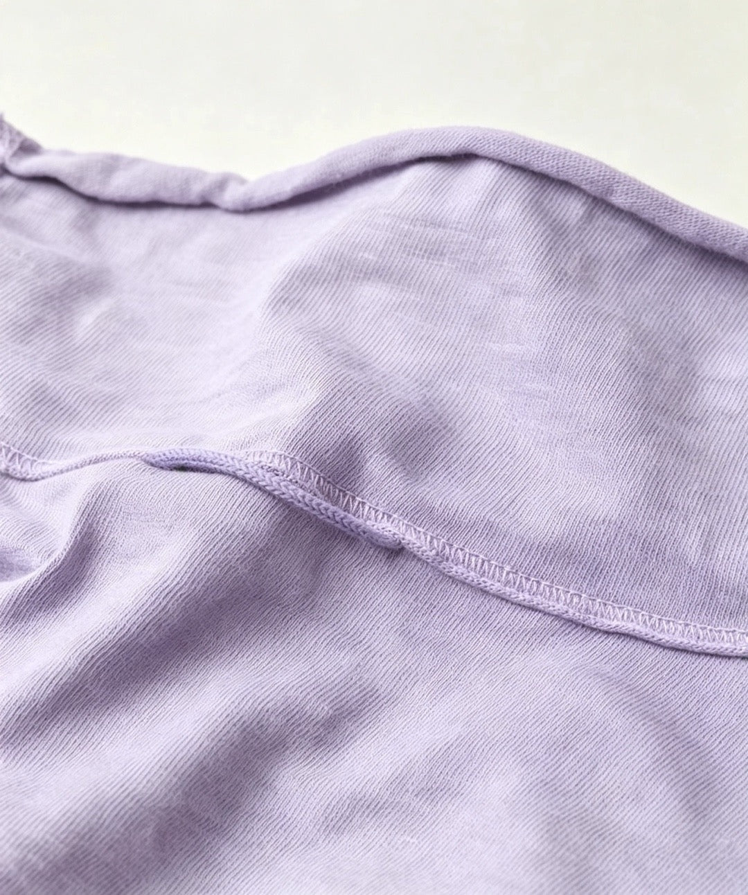 45R淨色高領tee