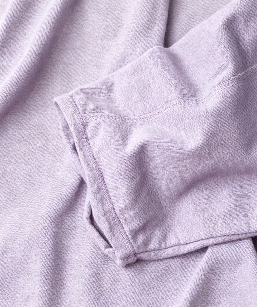45R淨色高領tee