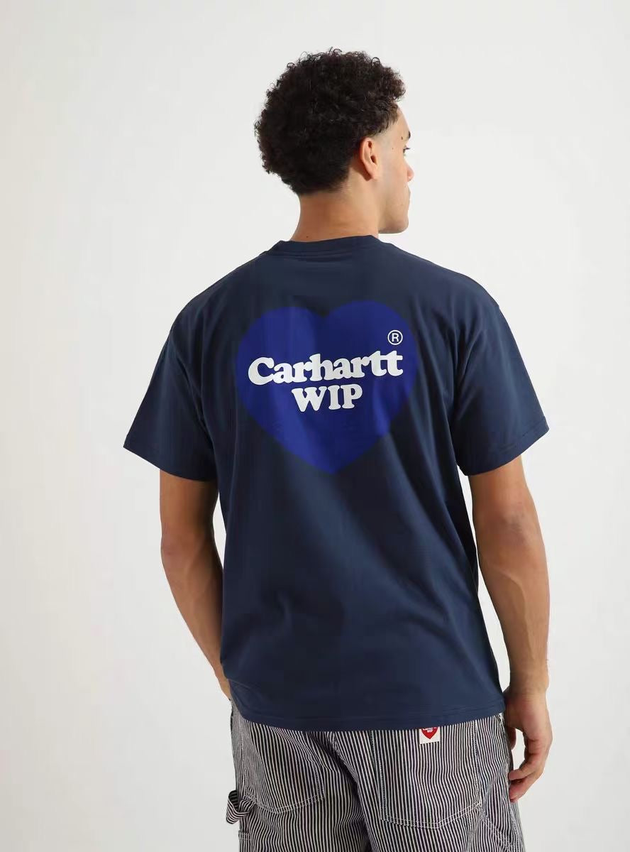 Carhartt 心心logo tee