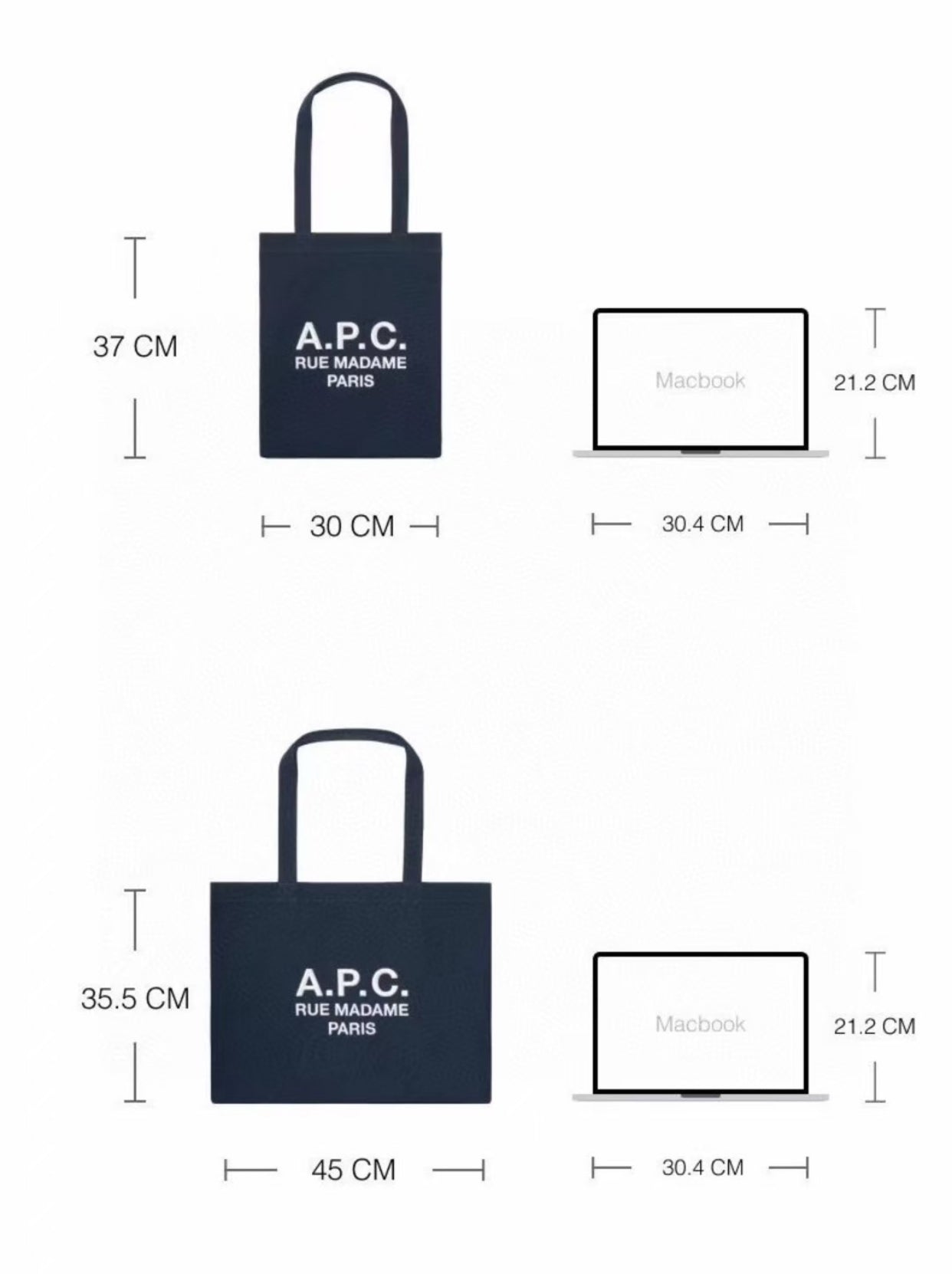 A.P.C. Tote bag