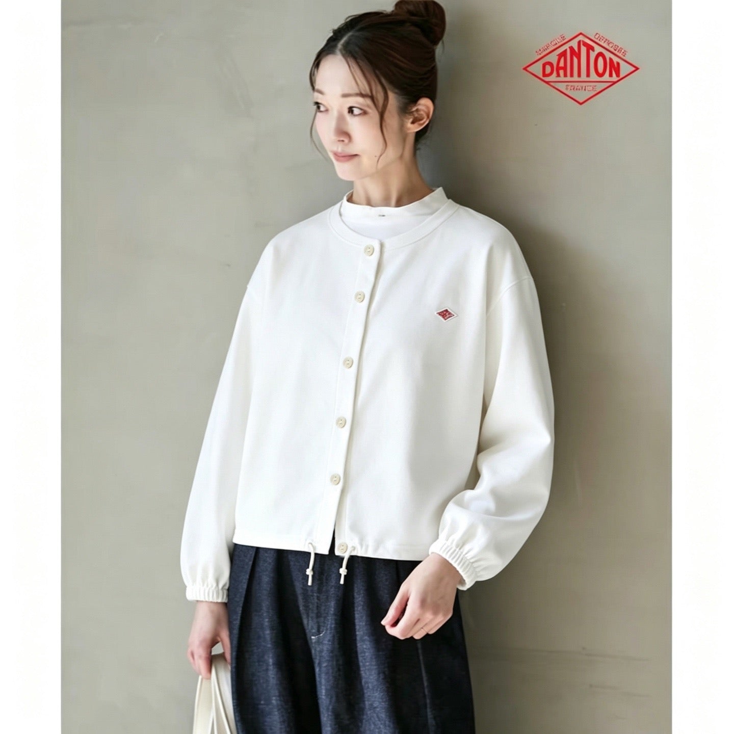 Danton薄身cardigan