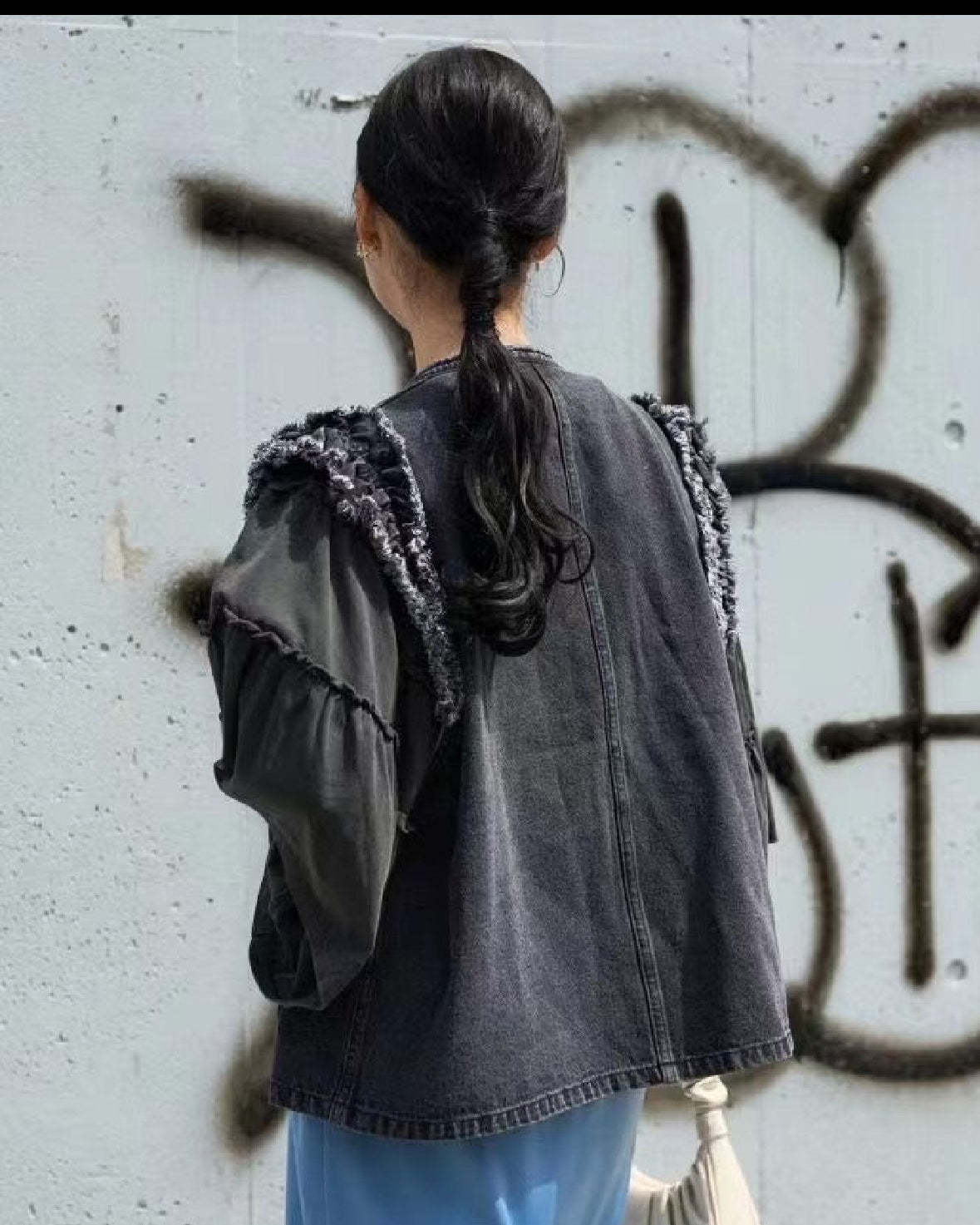 Freaks store牛仔背心