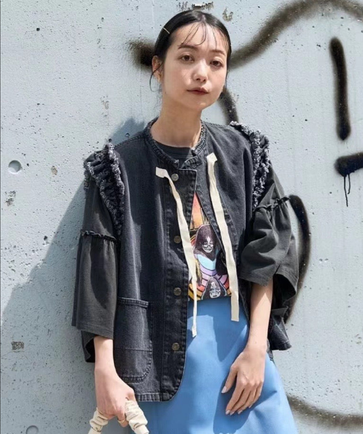 Freaks store牛仔背心
