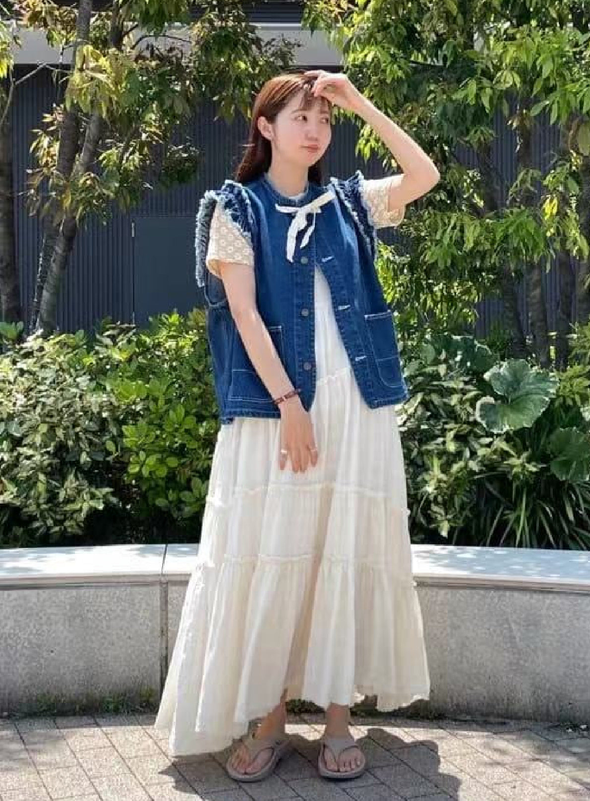 Freaks store牛仔背心