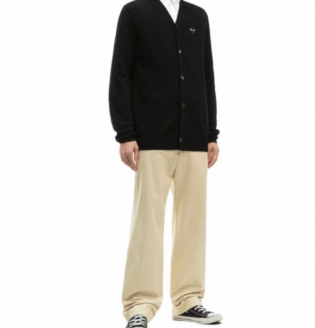 CDG play 羊毛cardigan