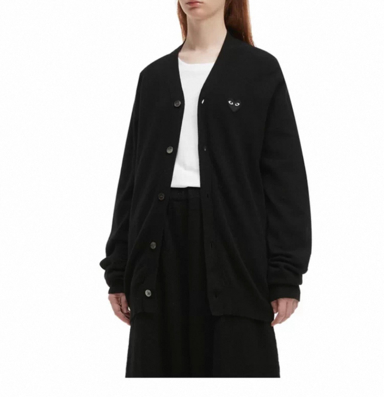 CDG play 羊毛cardigan