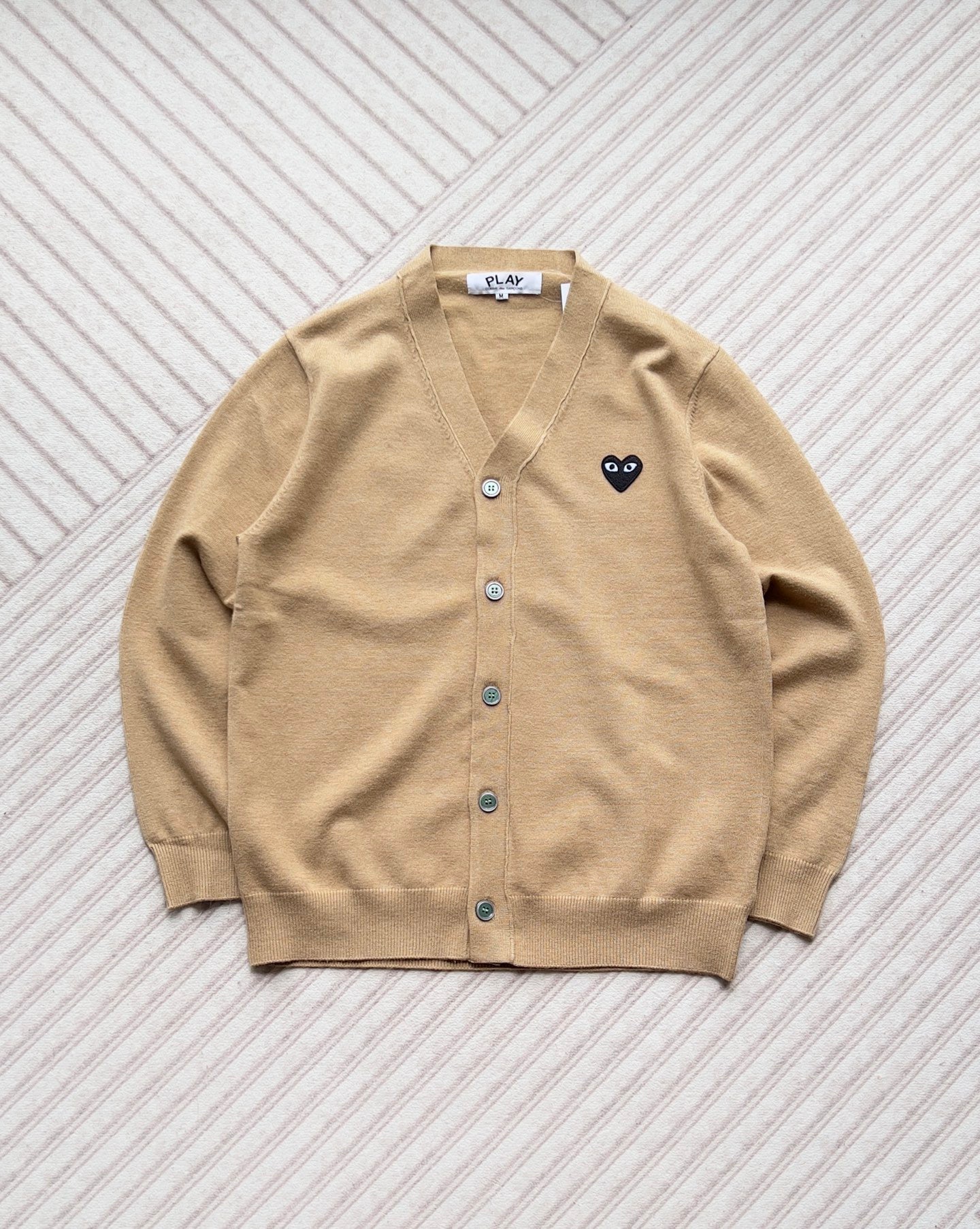 CDG play 羊毛cardigan