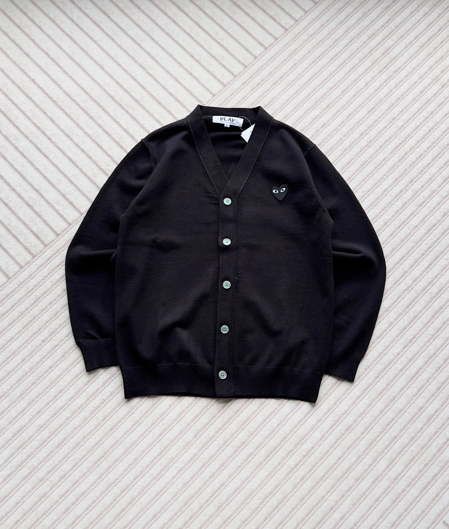 CDG play 羊毛cardigan