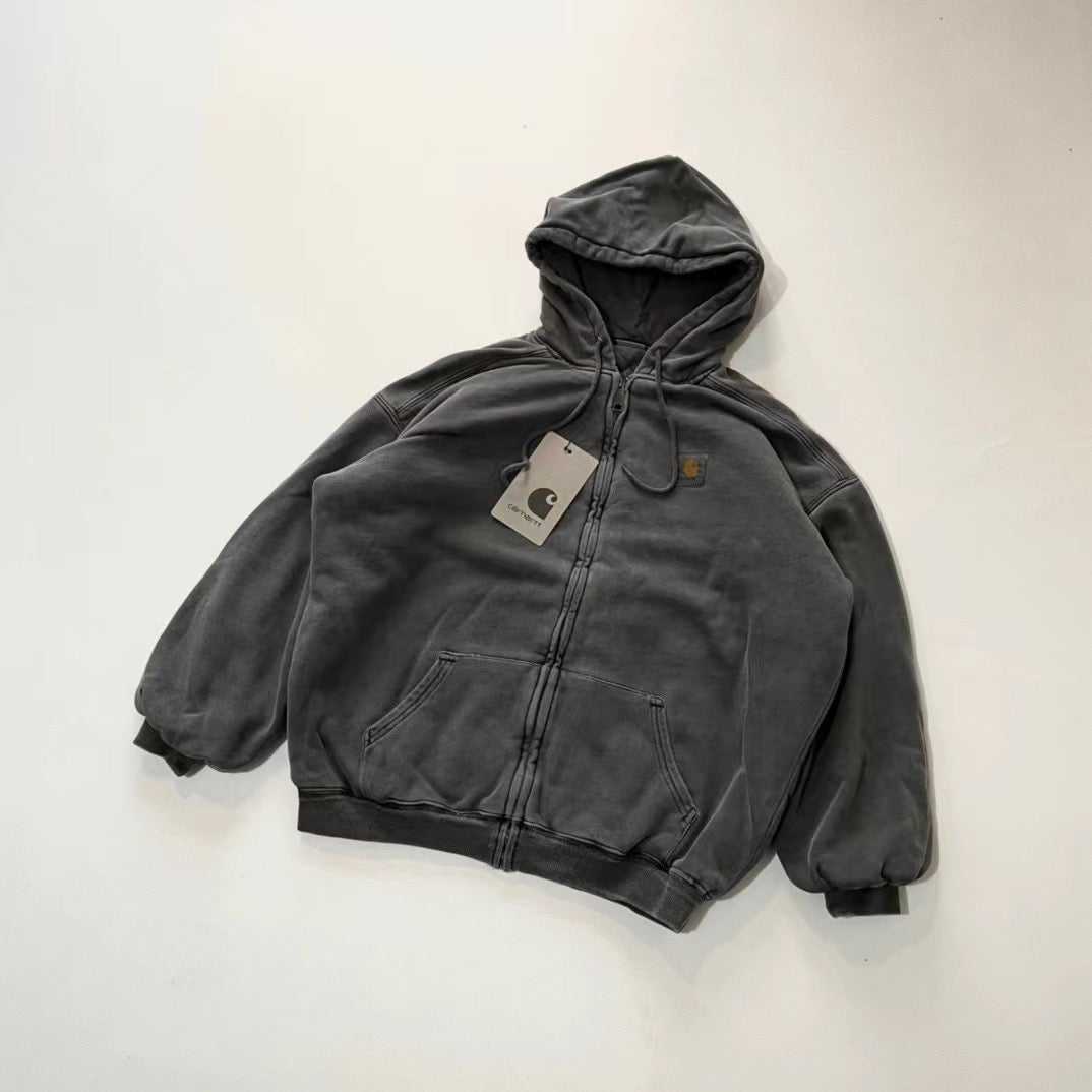 Carhartt 蜡染hoodies jacket