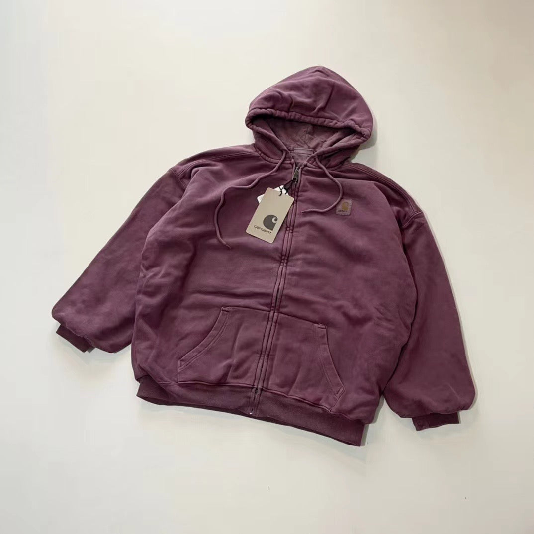 Carhartt 蜡染hoodies jacket