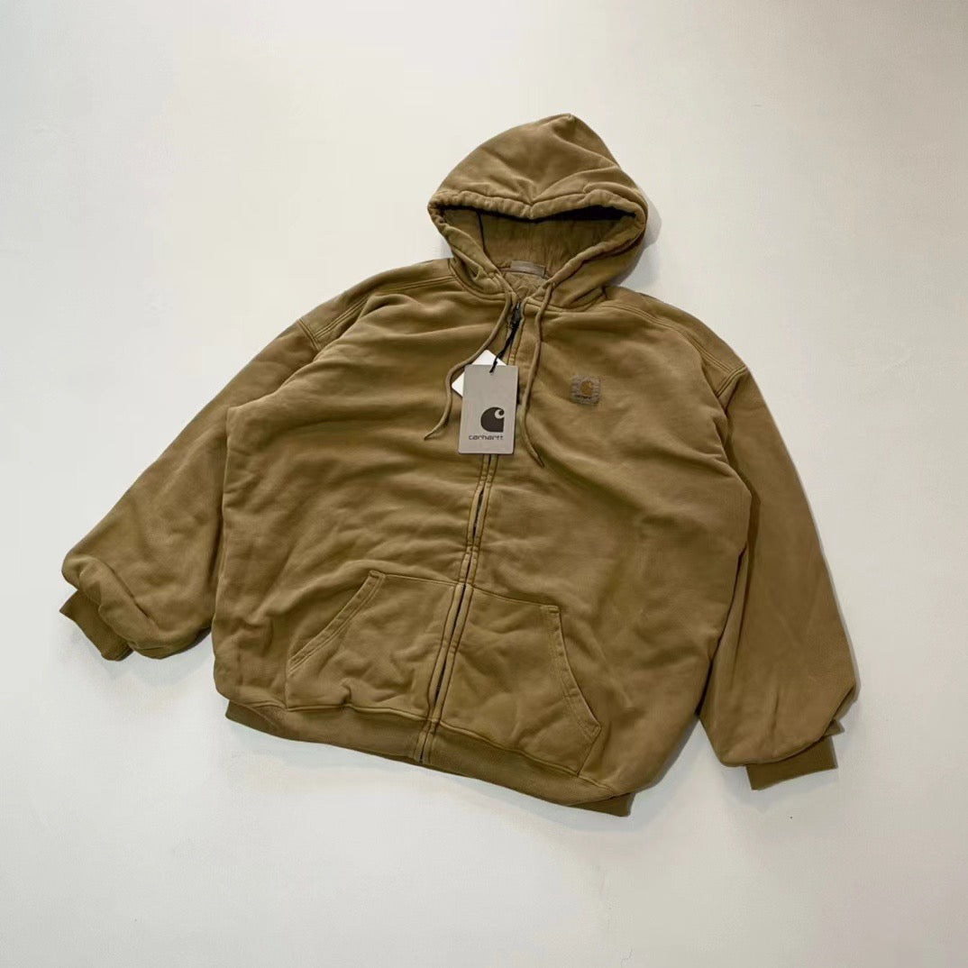 Carhartt 蜡染hoodies jacket