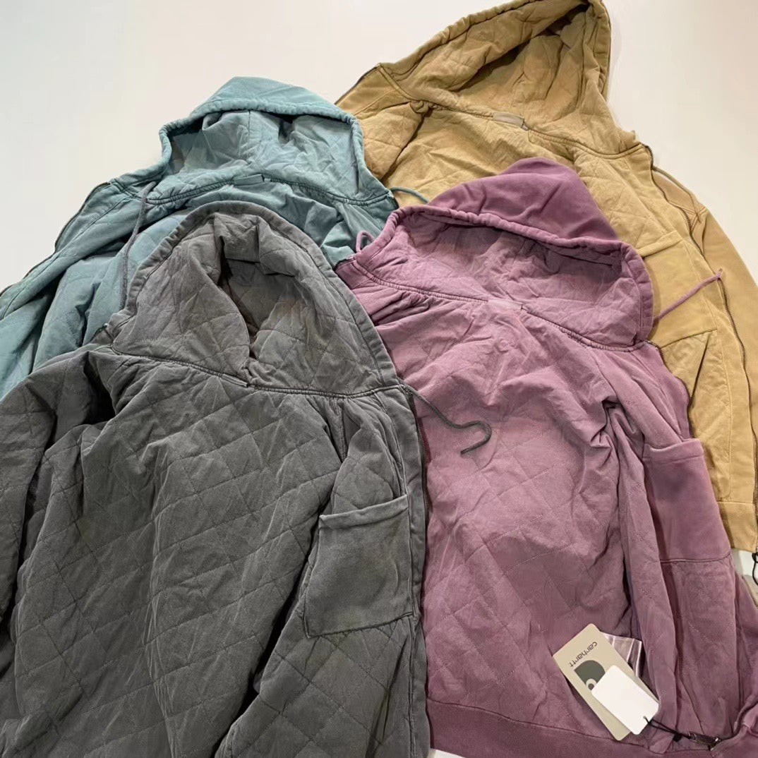 Carhartt 蜡染hoodies jacket