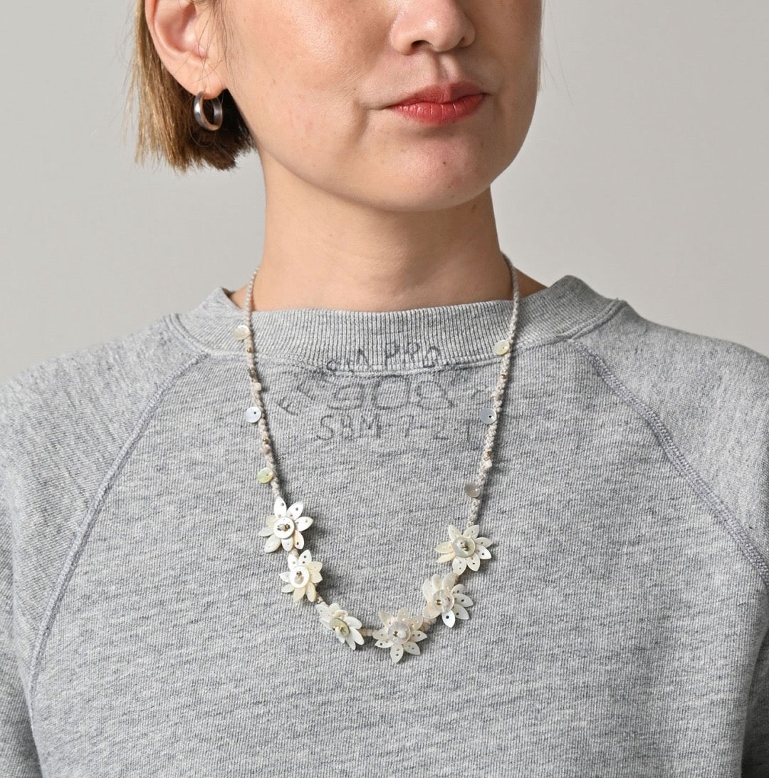 45R針織貼布圓領衛衣