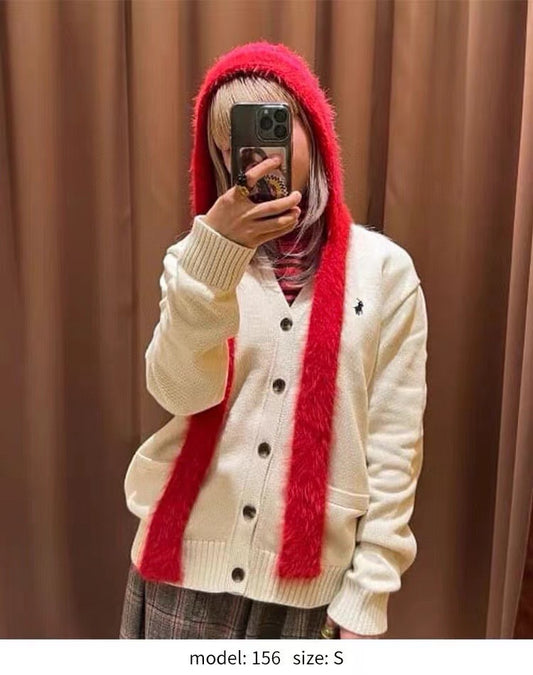 Polo針織 cardigan