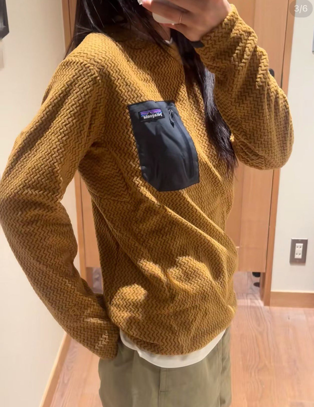 Patagonia R1 air crew抓絨衛衣
