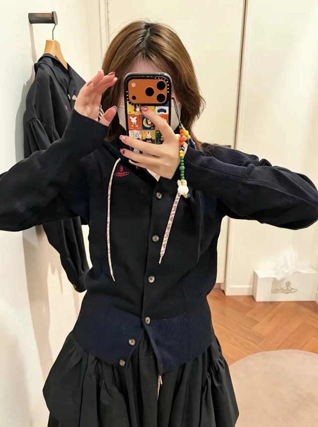 Vivienne Westwood 有帽針織cardigan