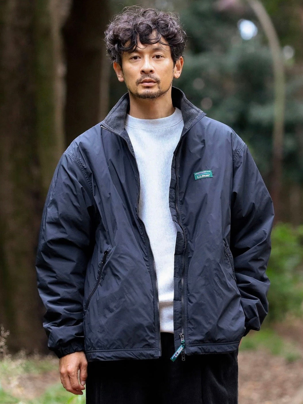 LL bean搖粒絨外套