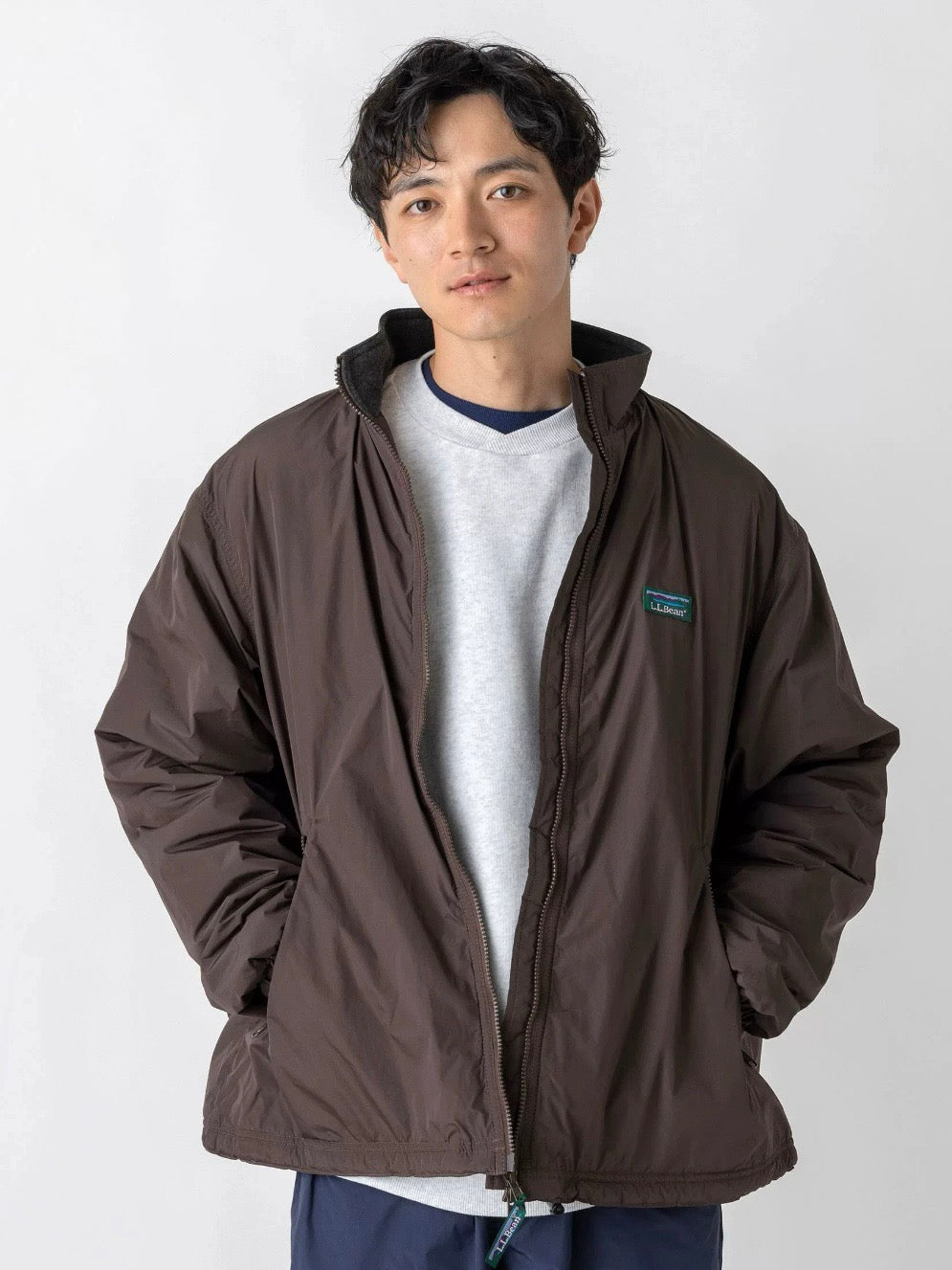 LL bean搖粒絨外套