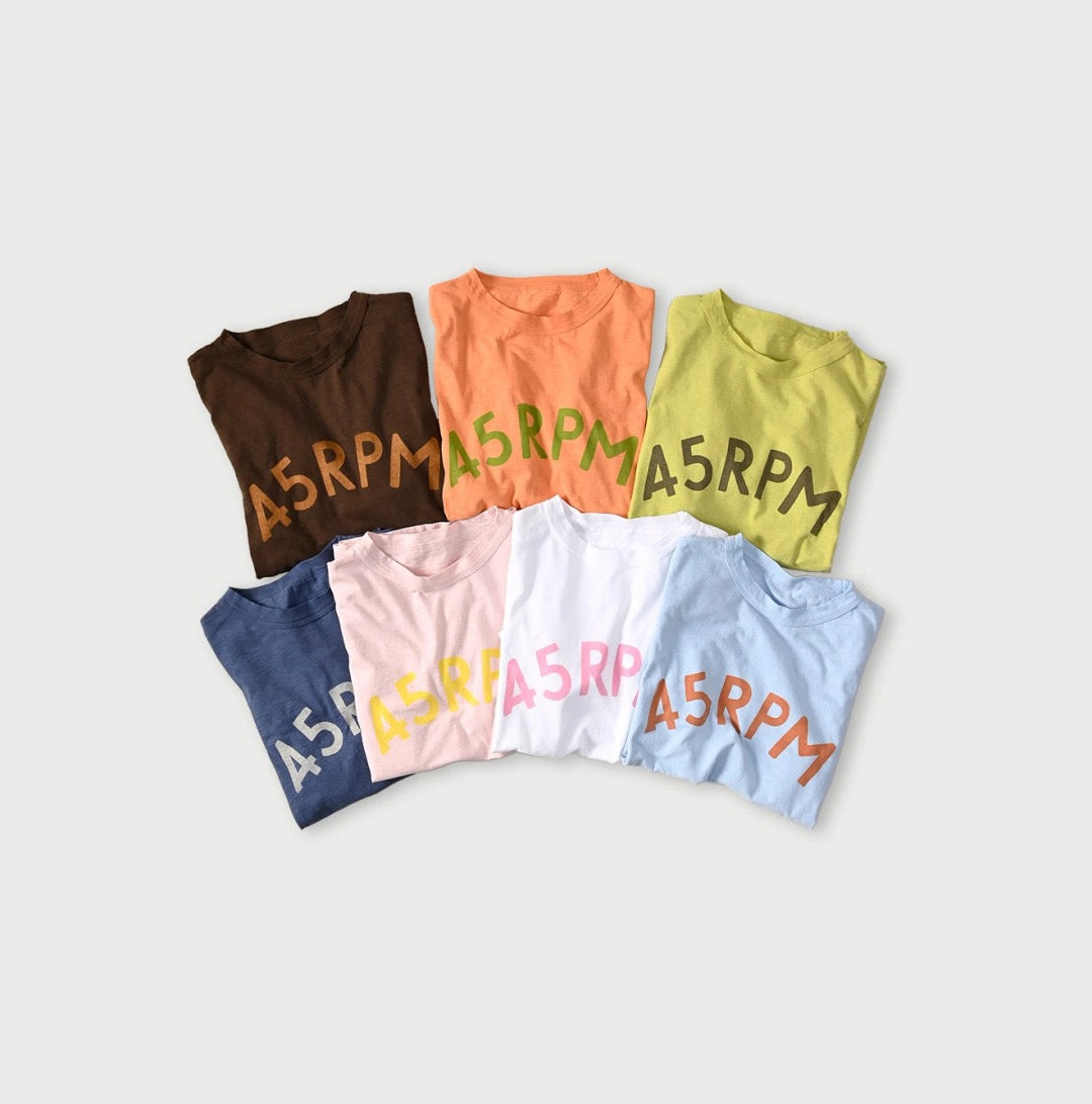 45R字母tee