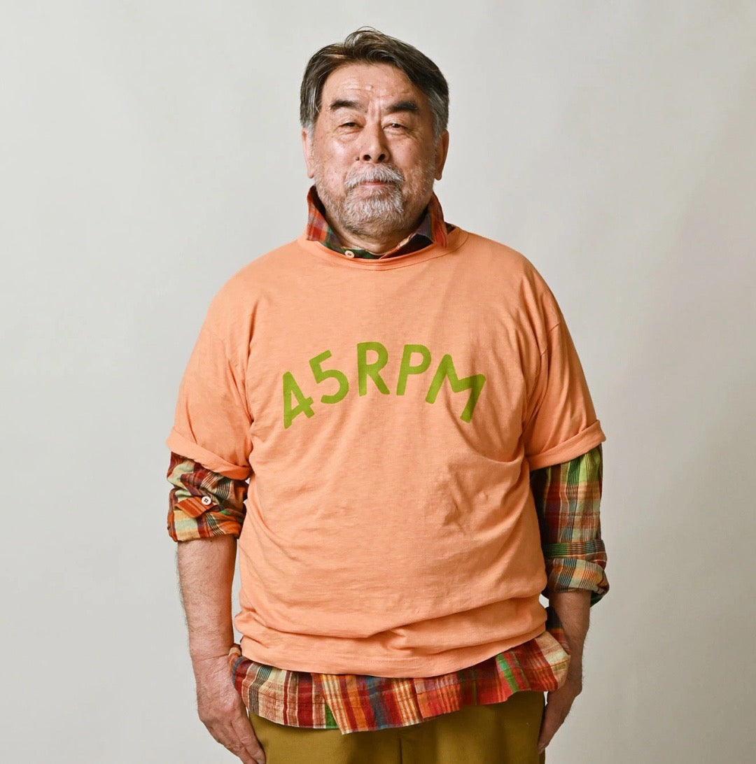 45R字母tee