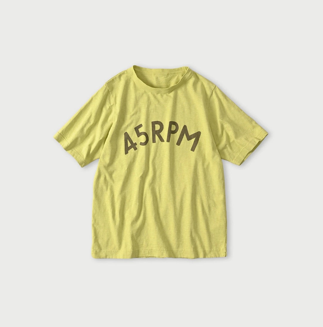 45R字母tee
