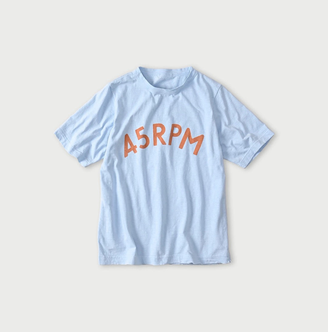 45R字母tee