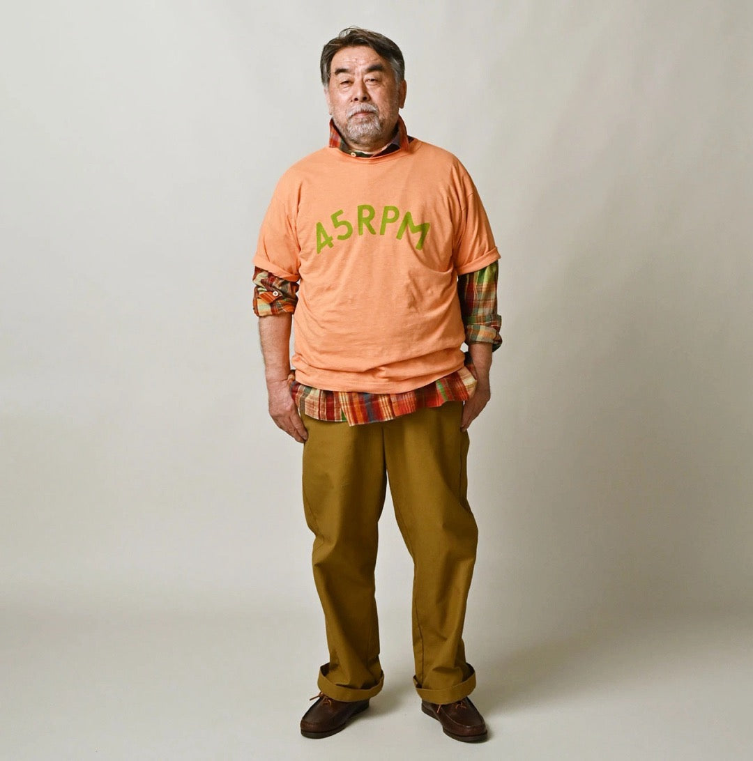 45R字母tee