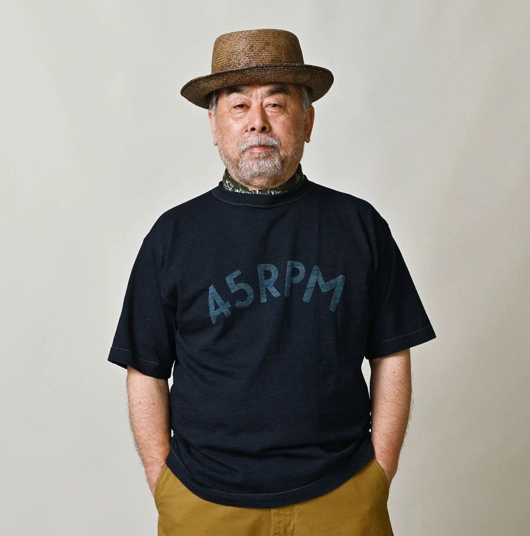 45R字母tee