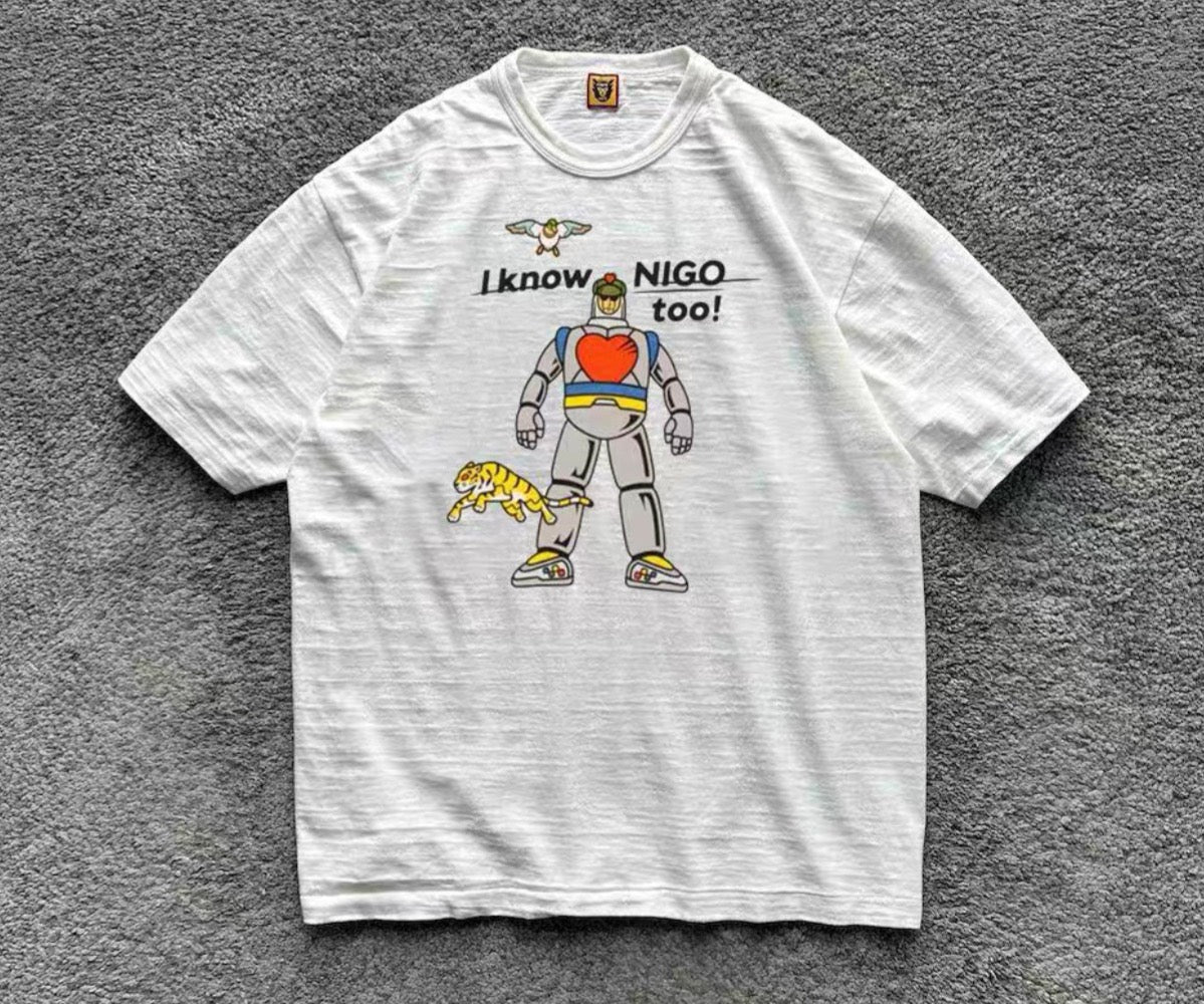 Human made robot tee