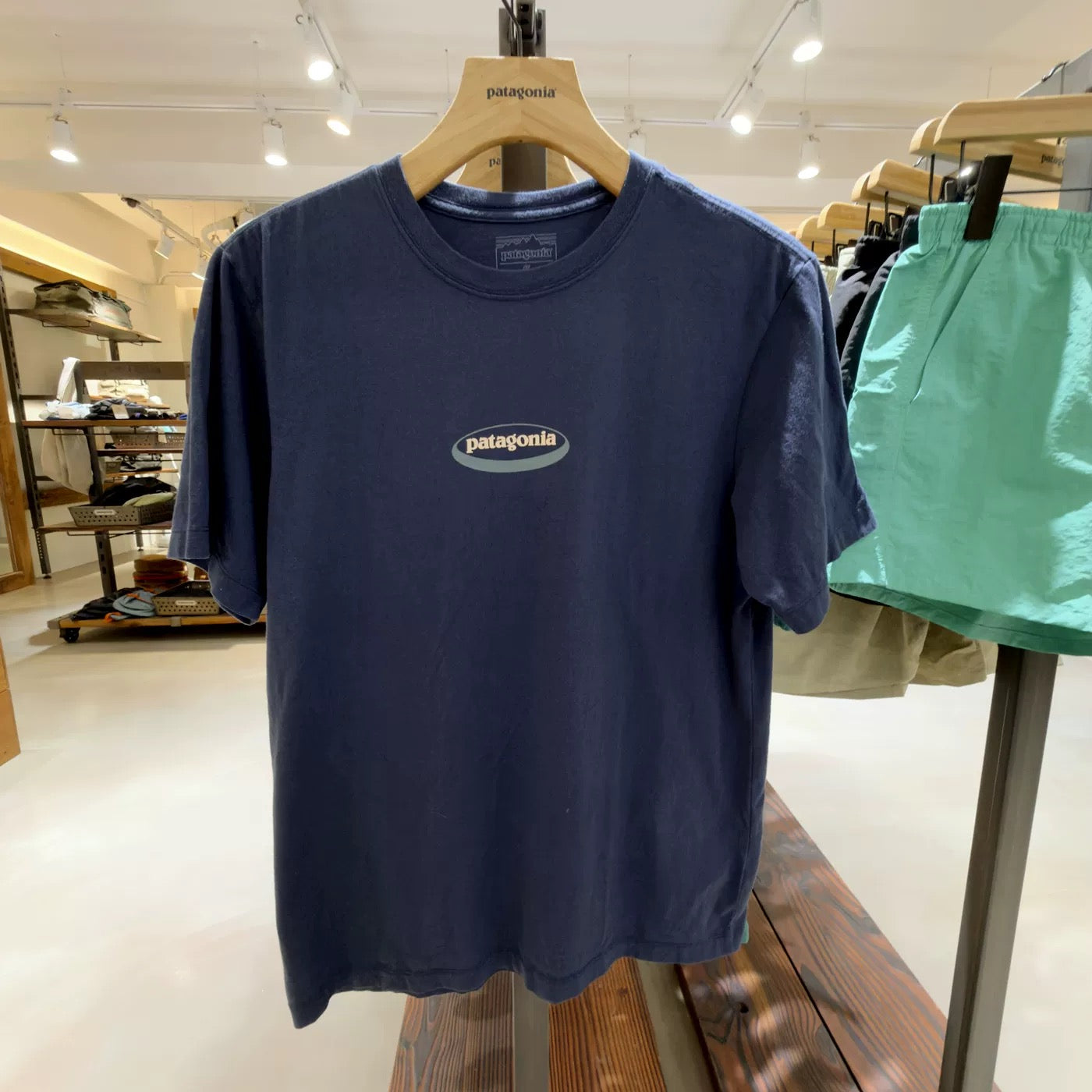 Patagonia logo tee