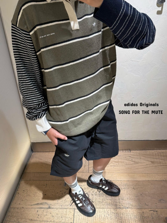 Adidas x SFTM間條針織衫