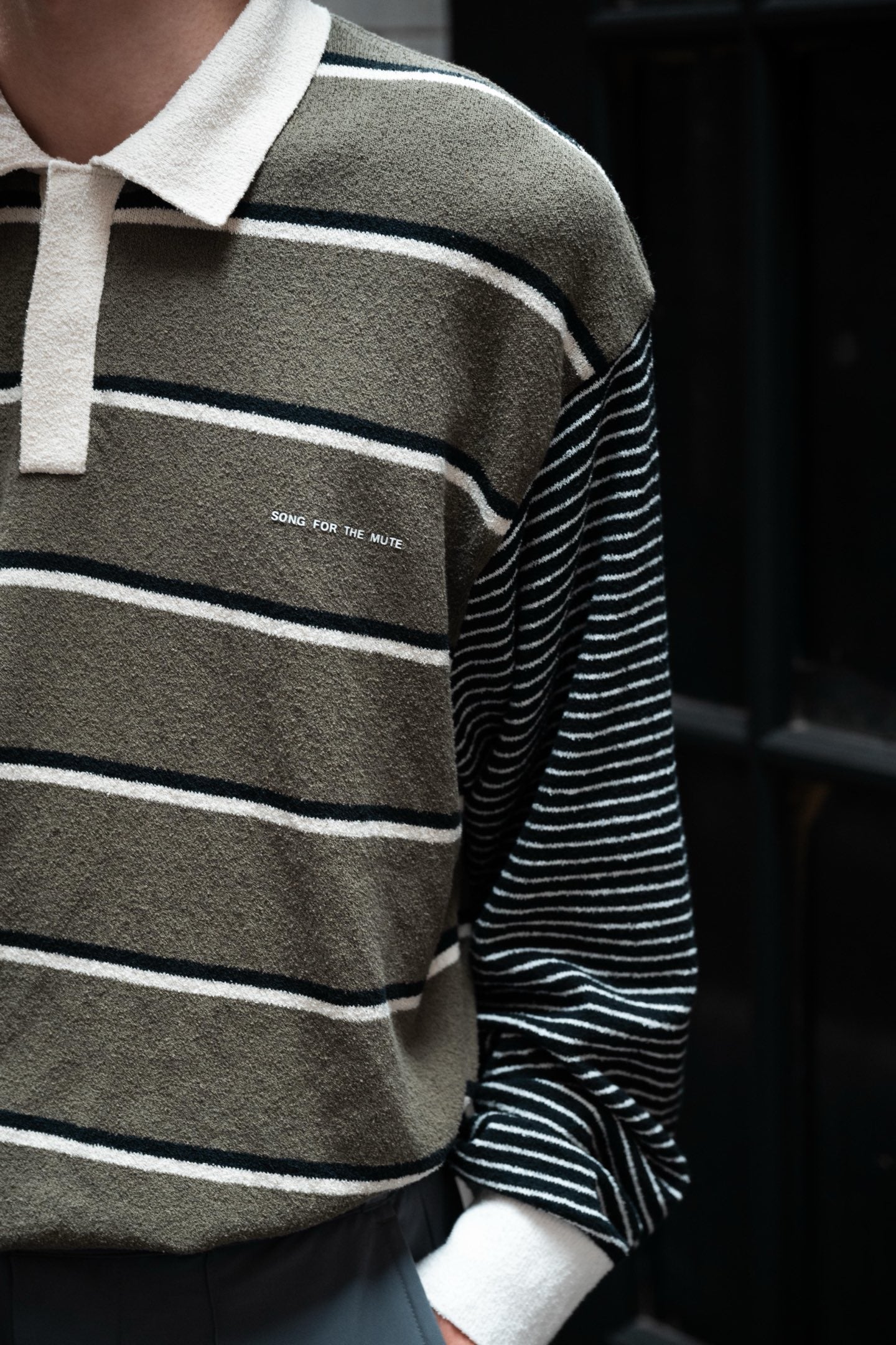 Adidas x SFTM間條針織衫