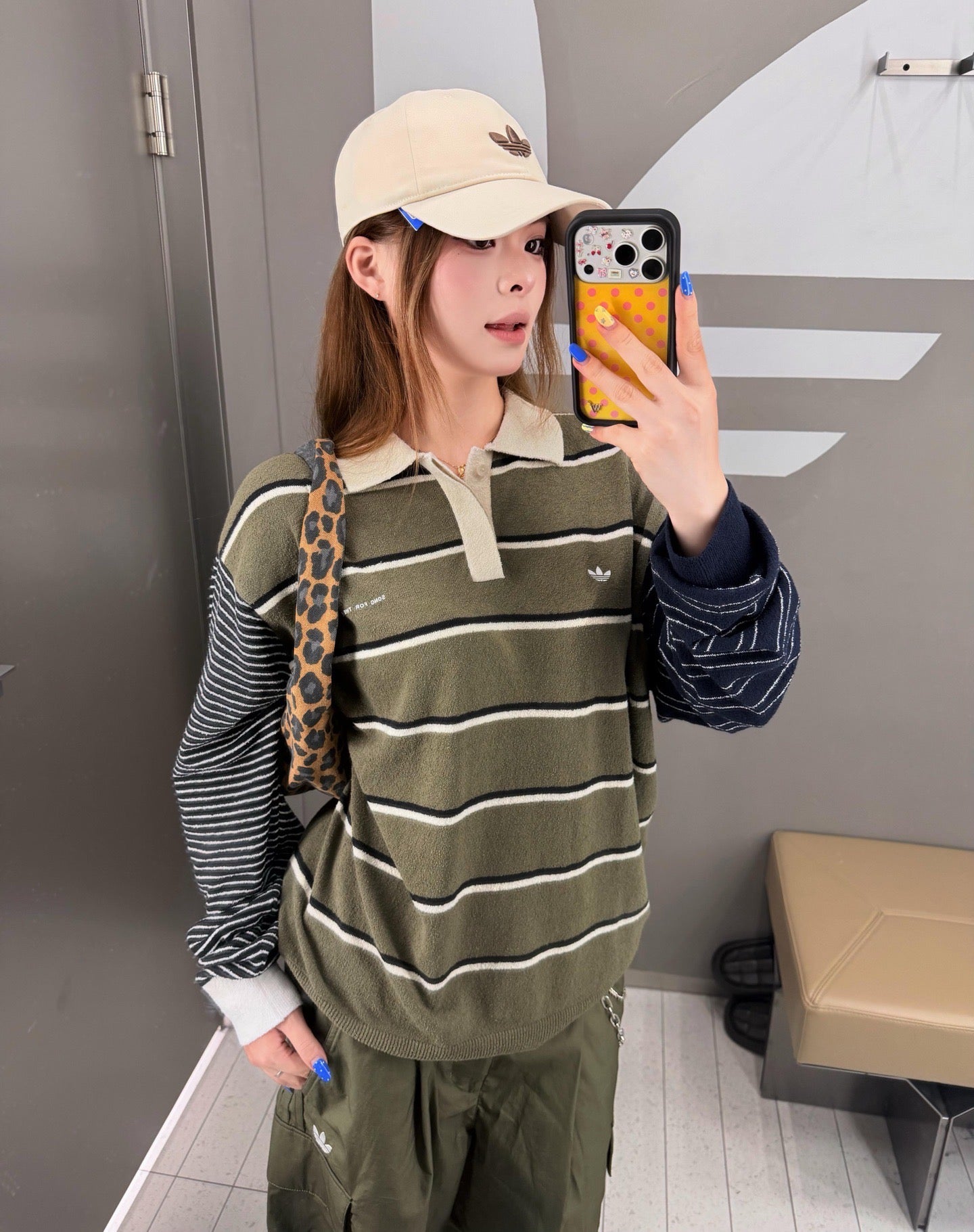 Adidas x SFTM間條針織衫