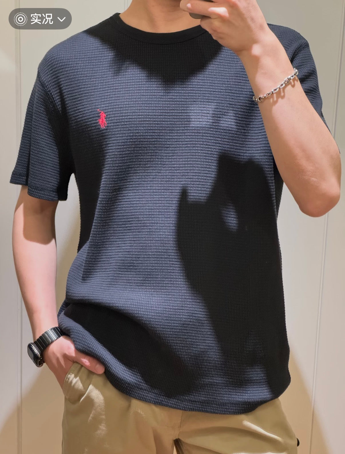 Polo logo tee