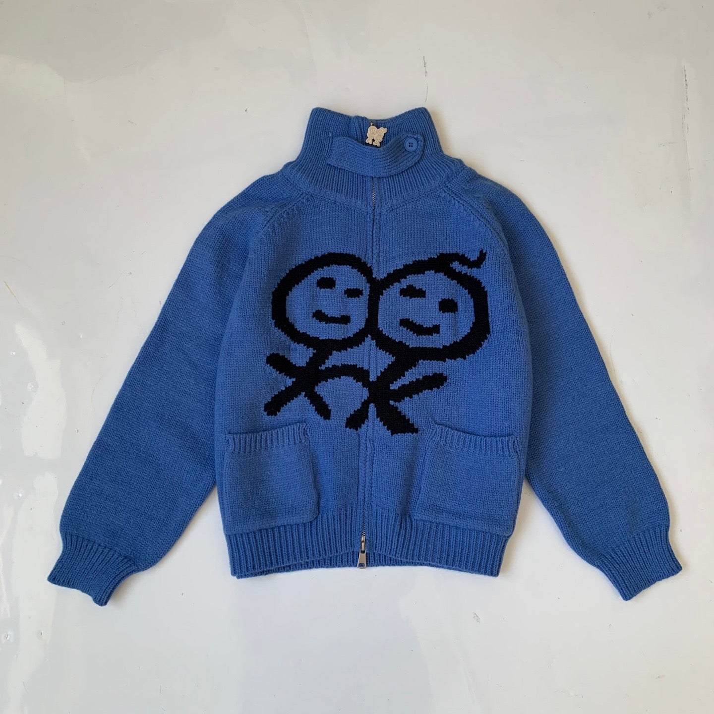 韓國urban sophistication 刺繡sweater