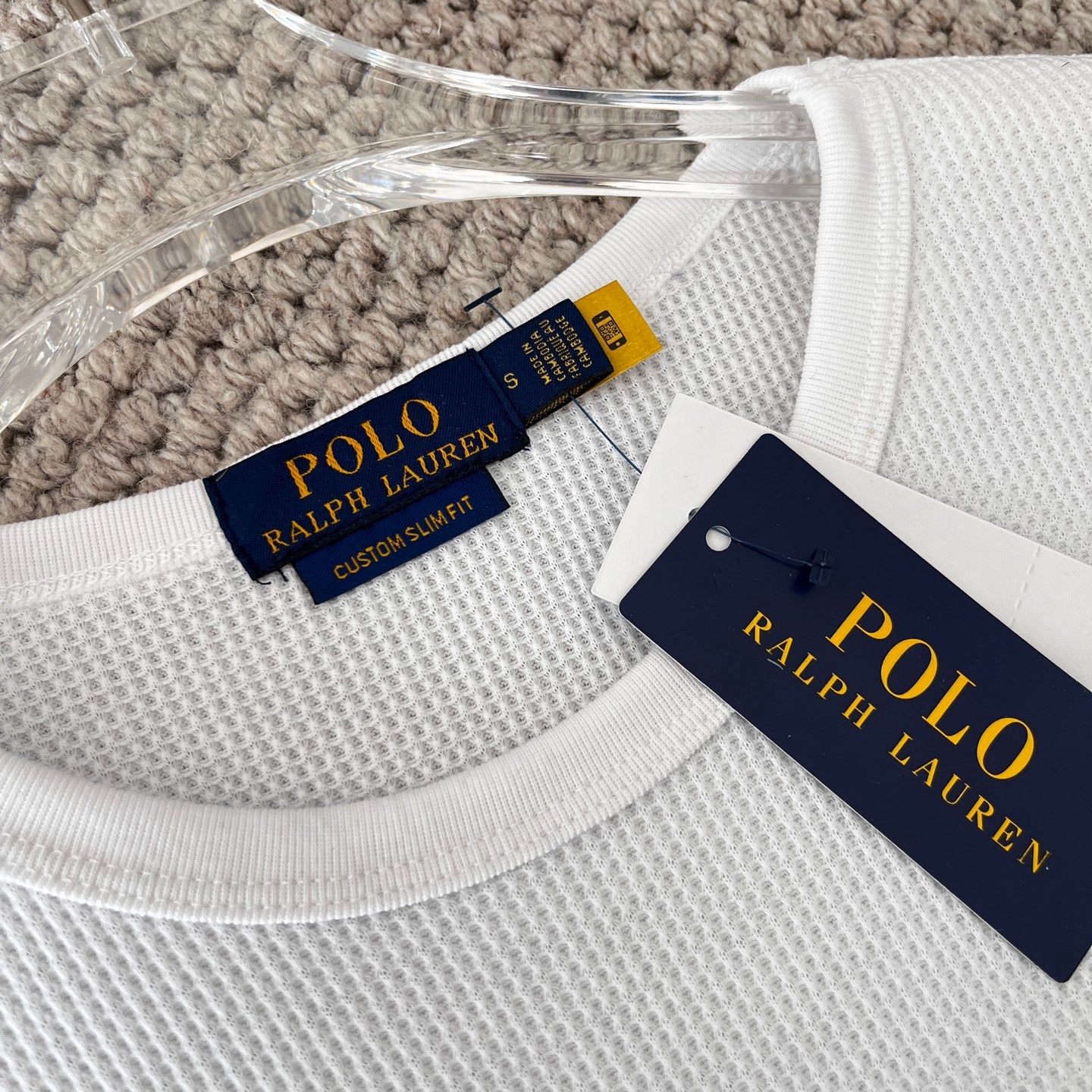 Polo logo tee