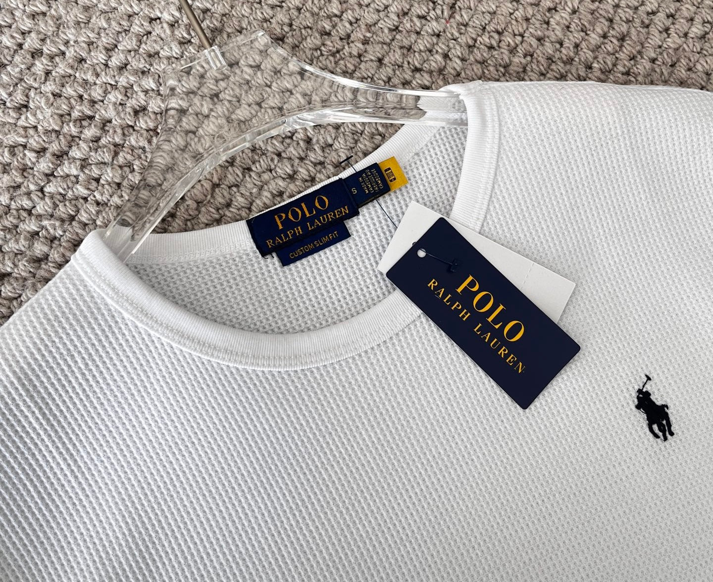Polo logo tee