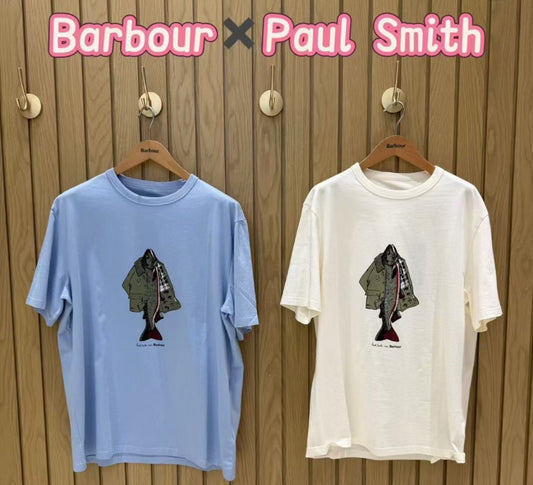 Barbour x Paul smith fish tee