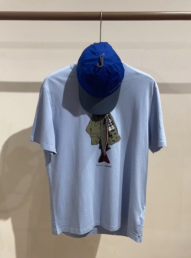 Barbour x Paul smith fish tee