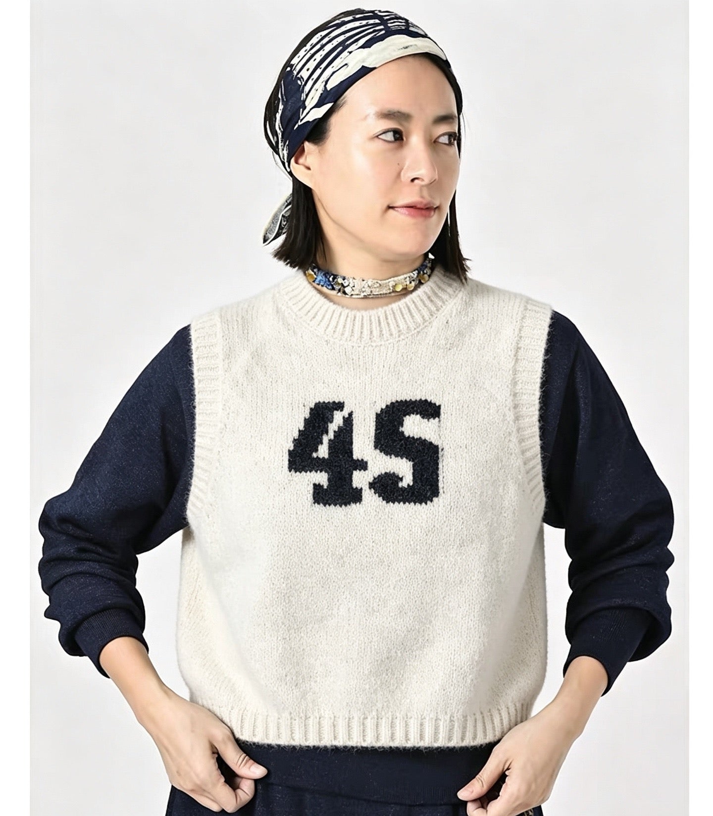 45R logo背心